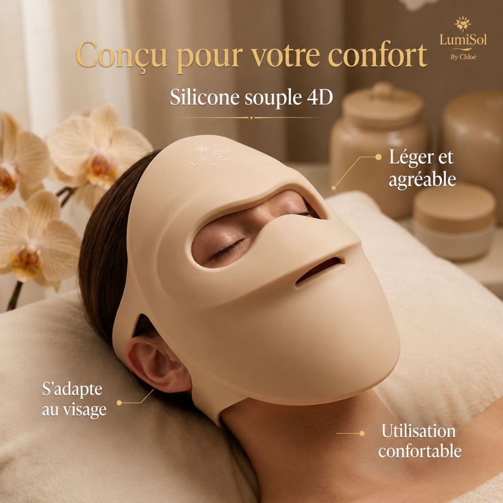 Masque LED LumiSol
